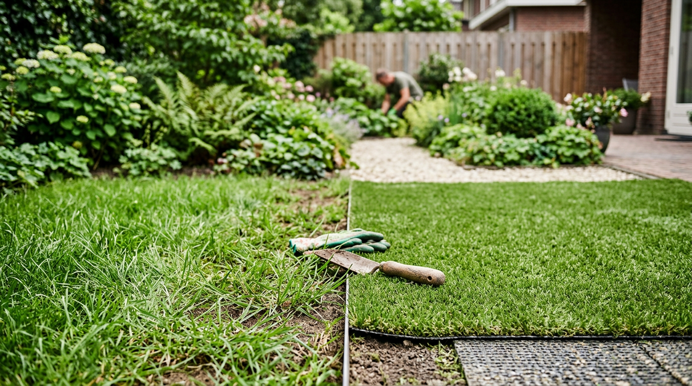 Een overzicht van de voor- en nadelen van echt gras vs kunstgras voor uw tuin om de juiste keuze te maken.