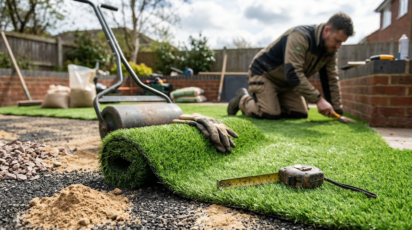 Een overzicht van wat de totale kosten kunstgras inclusief leggen zijn voor uw tuin bij De Kunstgraskoning.