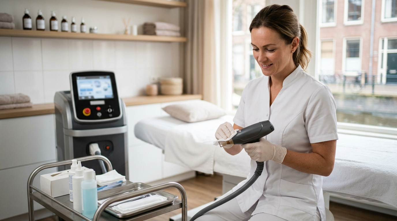 Een professionele en hygiënische lasersalon in Utrecht waar deskundige specialisten hoogwaardige laserbehandelingen geven.