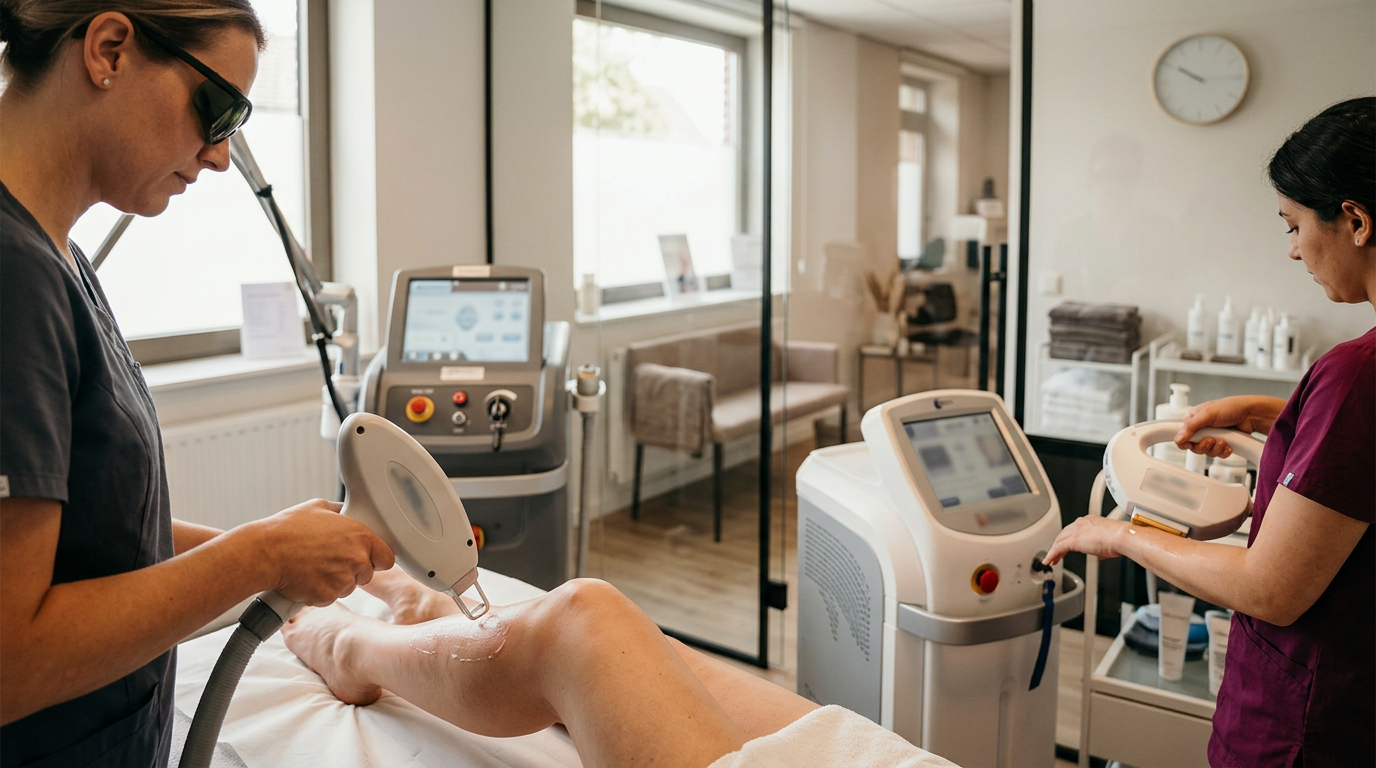 Een vergelijking tussen laserontharing versus IPL behandeling om te bepalen welke methode het beste bij jouw huid past.