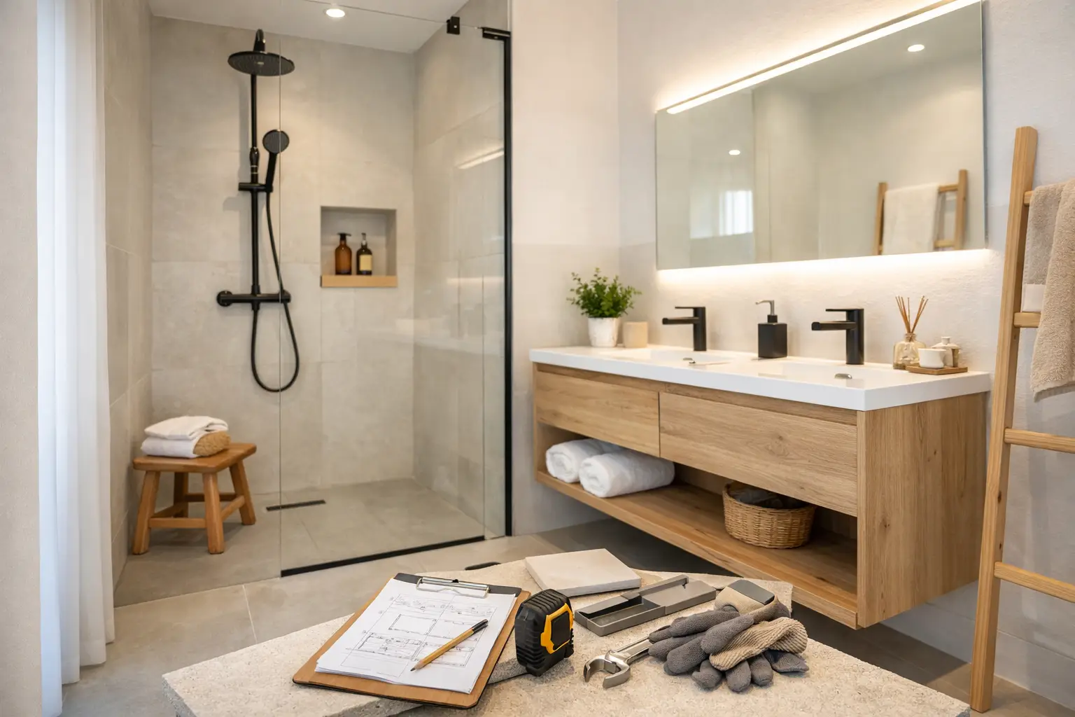 Gespecialiseerd in maatwerk badkamers en sanitair